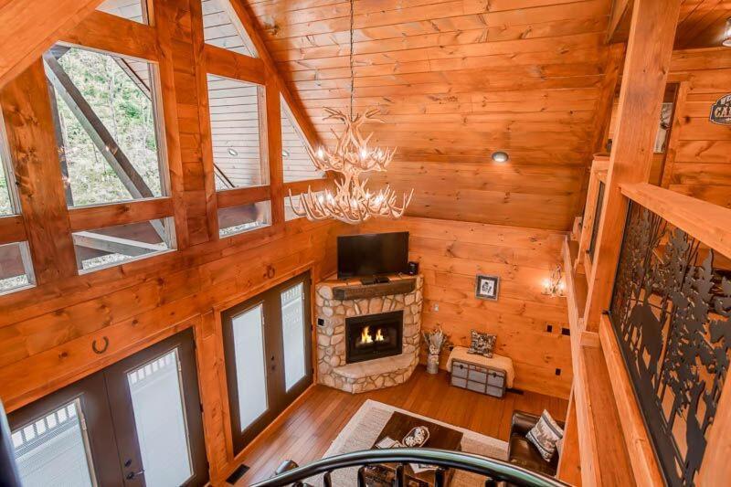 The Buckhorn By Stony Brook Cabins 蓋特林堡 外观 照片